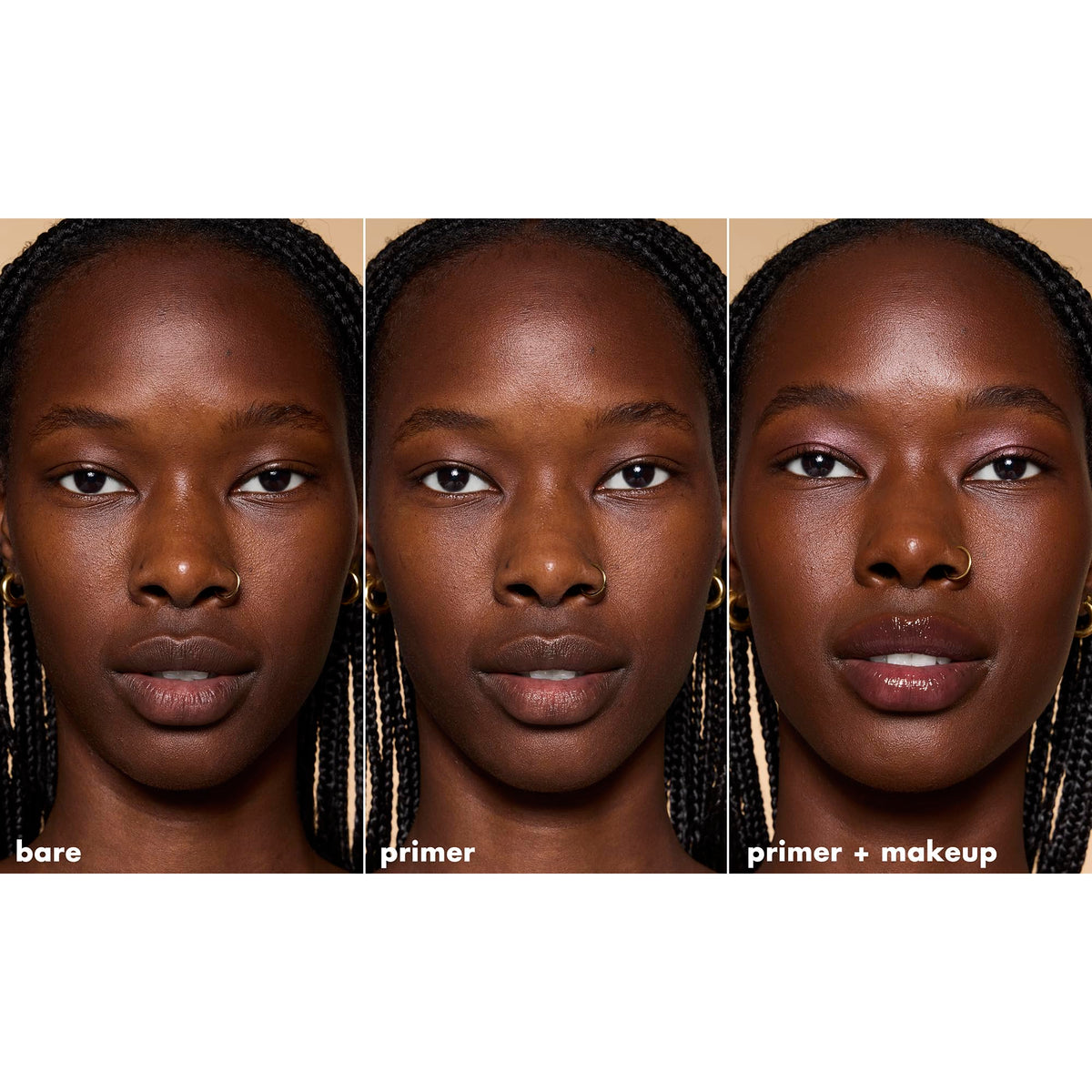 e.l.f. Tone Adjusting Face Primer application on skin