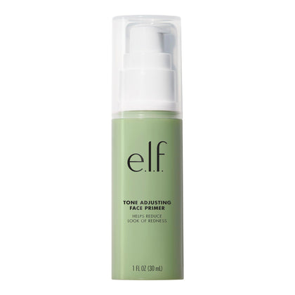 e.l.f. Tone Adjusting Face Primer green-tinted 60g front view