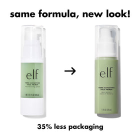 e.l.f. Tone Adjusting Face Primer packaging back view