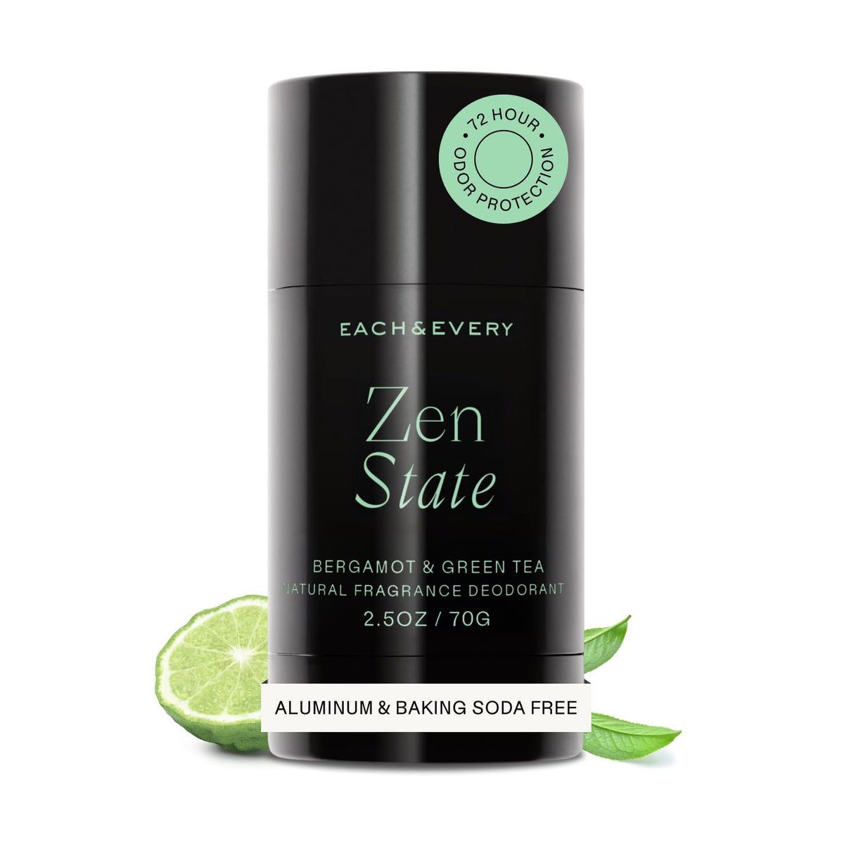 Each & Every Aluminum Free Deodorant 2.5oz front view