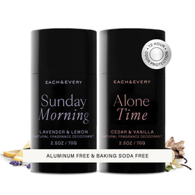 Each & Every Aluminum Free Deodorant Lavender & Lemon front view
