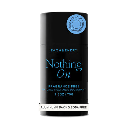 Each & Every Natural Deodorant 2.5oz front view