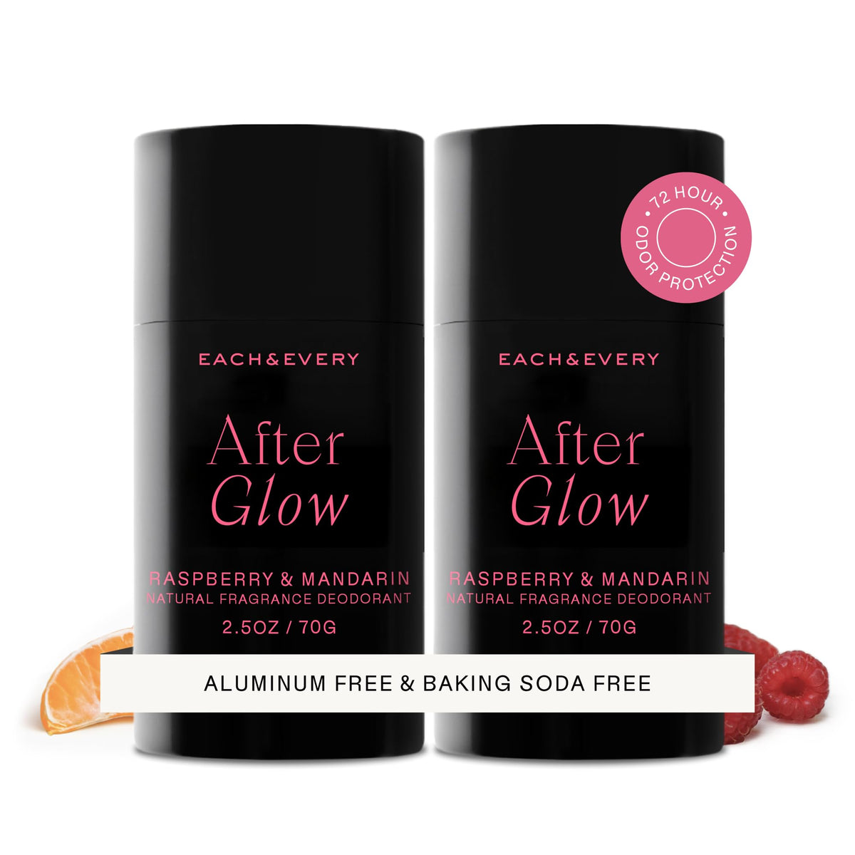 Each & Every Natural Deodorant 2 Pack front view