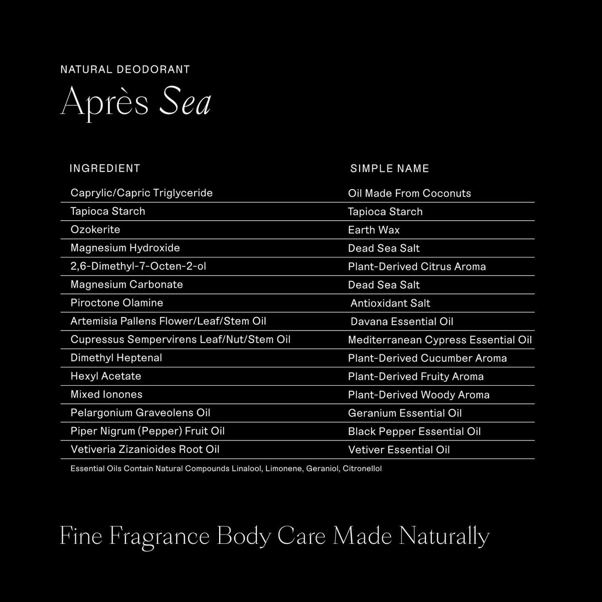 Each & Every Natural Deodorant texture close-up