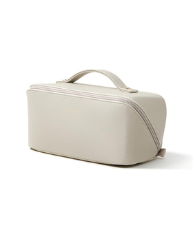 EACHY Travel Makeup Bag gray medium front view