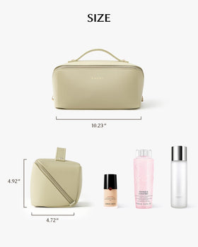 EACHY Travel Makeup Bag packed for protection during shipping