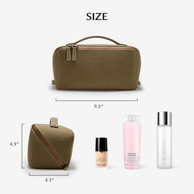 EACHY Travel Makeup Bag packed for travel