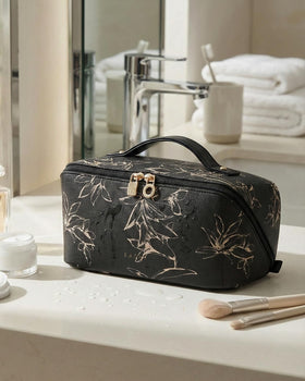 EACHY Travel Makeup Bag with protective padding