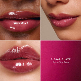 EADEM Tinted Lip Balm Bissap Glaze with natural background