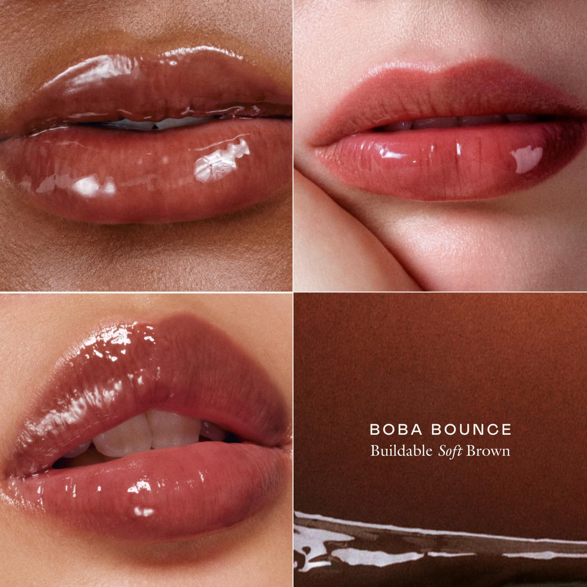EADEM Tinted Lip Balm Boba Bounce with other beauty products