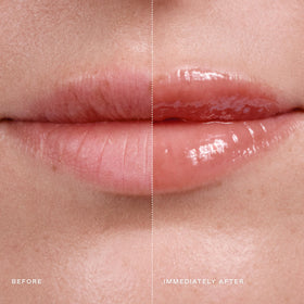 EADEM Tinted Lip Balm Burnt Malai tube side view