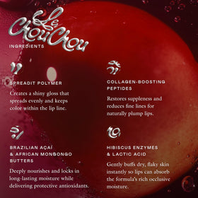 EADEM Tinted Lip Balm Burnt Malai with other beauty products