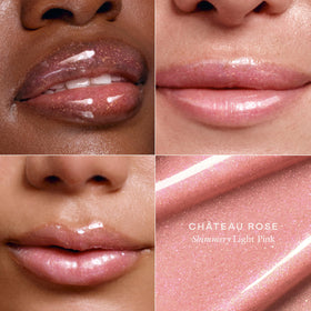 EADEM Tinted Lip Balm Chateau Rose in hand