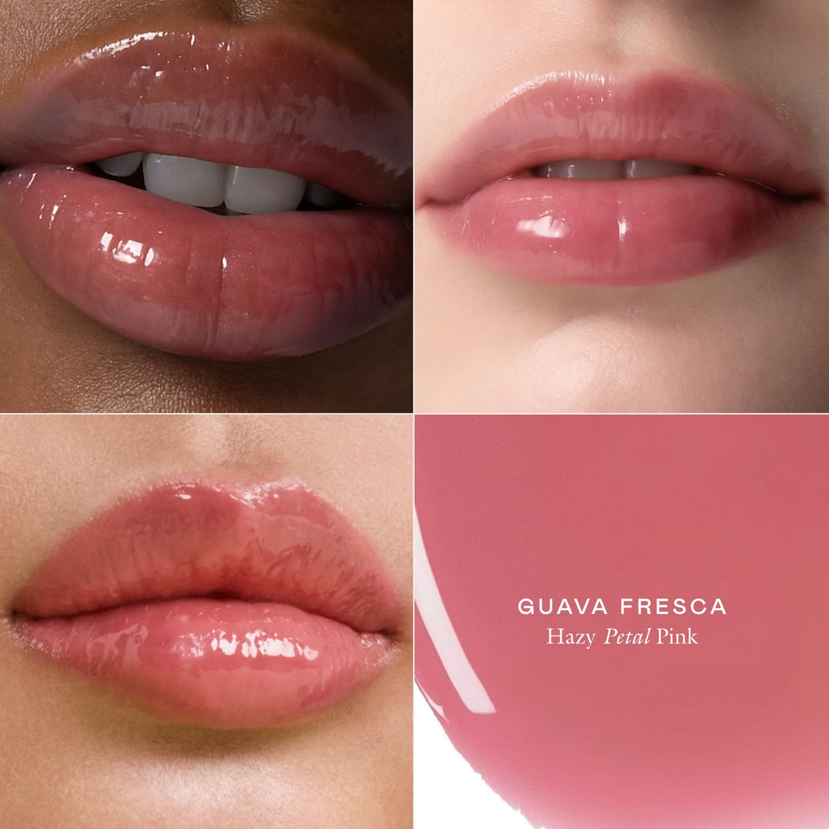EADEM Tinted Lip Balm Guava Fresca on a flat surface
