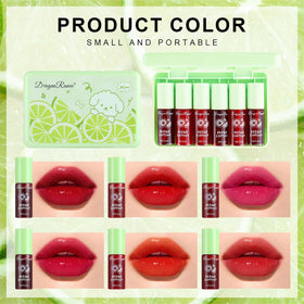 Eakroo Lemon Lip Tint Stain in a purse for easy carrying