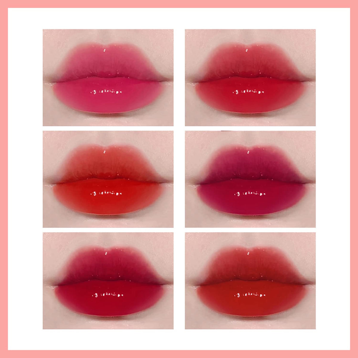 Eakroo Lip Stain 6PCS packaging front view