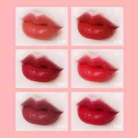 Eakroo Lip Tint Stain swatches on skin