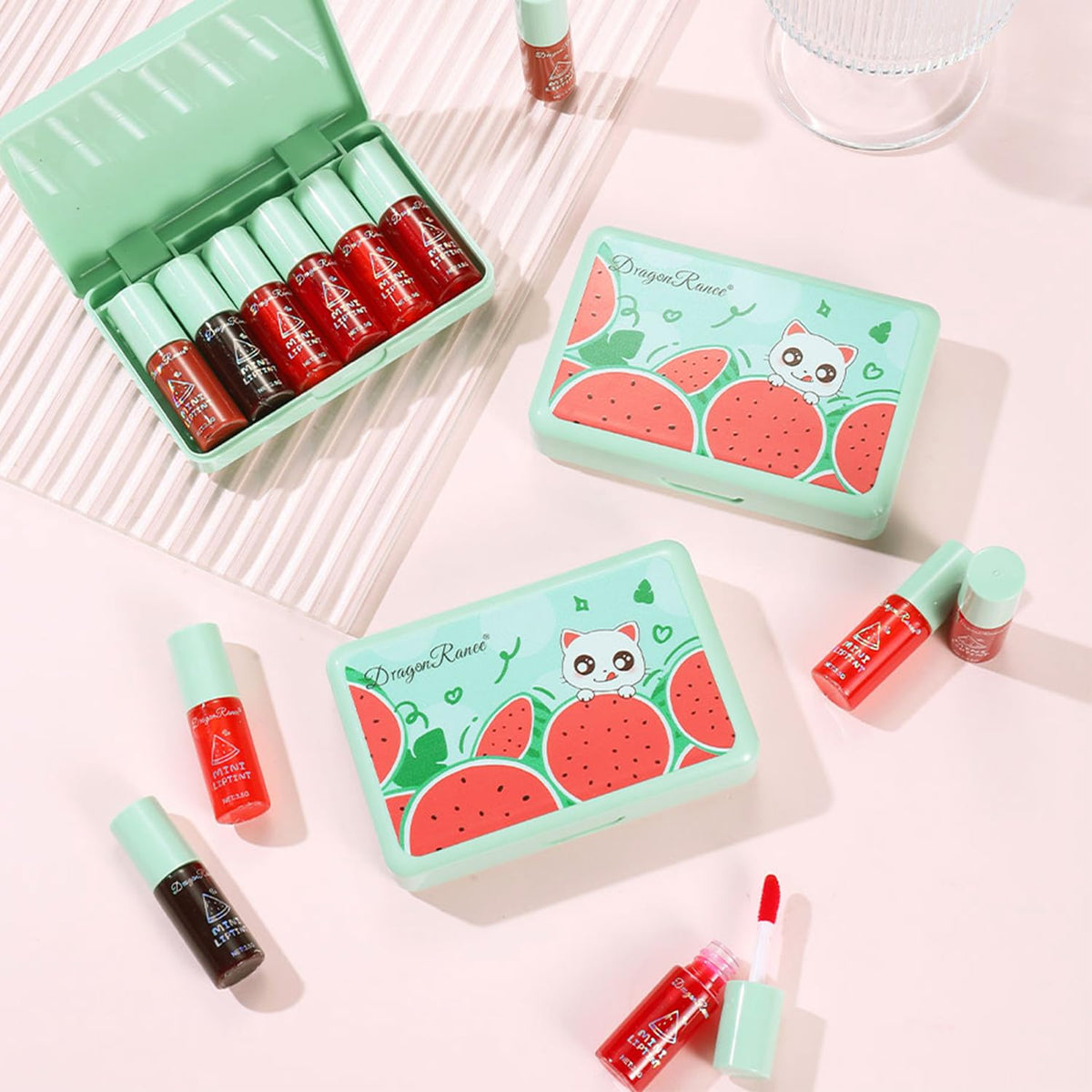 Eakroo lip tint stain texture close-up showing smooth finish