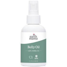 Earth Mama Belly Oil 4 fl oz bottle front view