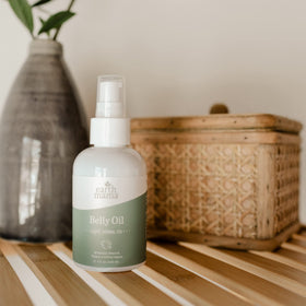 Earth Mama Belly Oil with Earth Mama Belly Butter