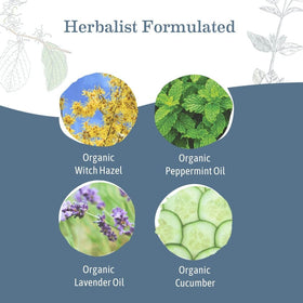 Earth Mama Herbal Perineal Spray packaging with organic label