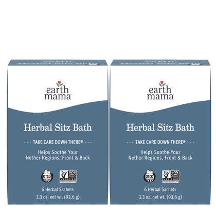 Earth Mama Herbal Sitz Bath package front view