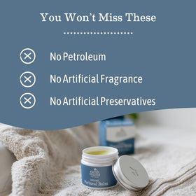 Earth Mama Organic Perineal Balm application on skin