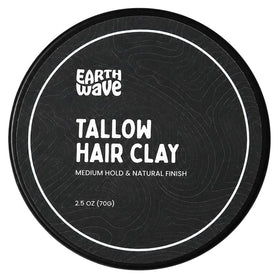 Earth Wave Tallow Hair Clay 2.5 oz front view