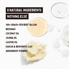 Earth Wave Tallow Hair Clay ingredients list
