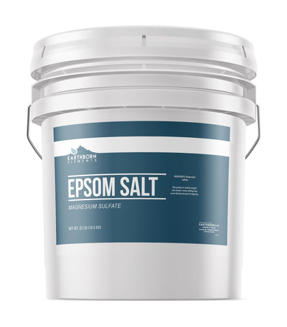 Earthborn Elements Epsom Salt 3.5 gallon bucket front view