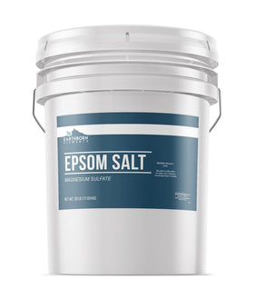 Earthborn Elements Epsom Salt 5 Gallon resealable bucket front view