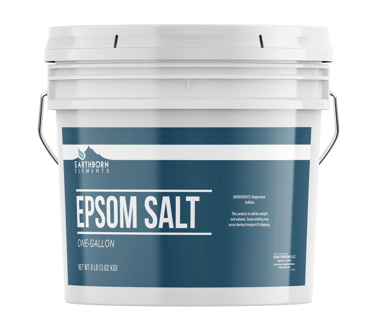 Earthborn Elements Epsom Salt 8 lb front view