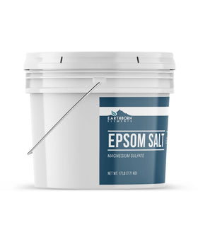 Earthborn Elements Epsom Salt bucket side view