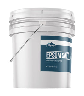 Earthborn Elements Epsom Salt bucket side view with lid