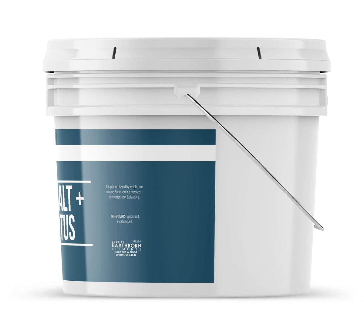 Earthborn Elements Eucalyptus Epsom Salt packaging details