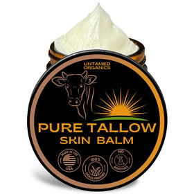 Earthborn Organics Pure Tallow Balm 2 oz jar front view