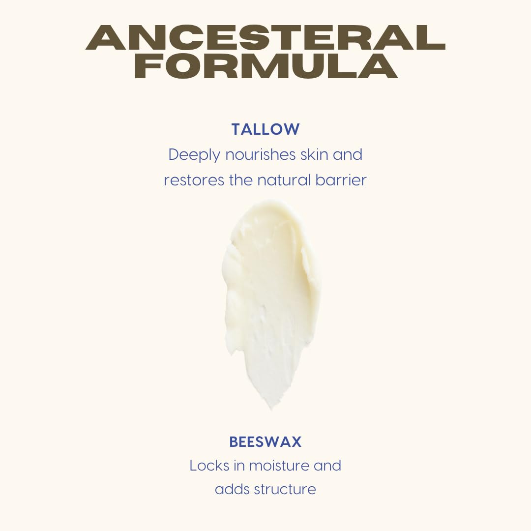 Earthborn Organics Pure Tallow Balm texture close-up