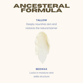 Earthborn Organics Pure Tallow Balm texture close-up