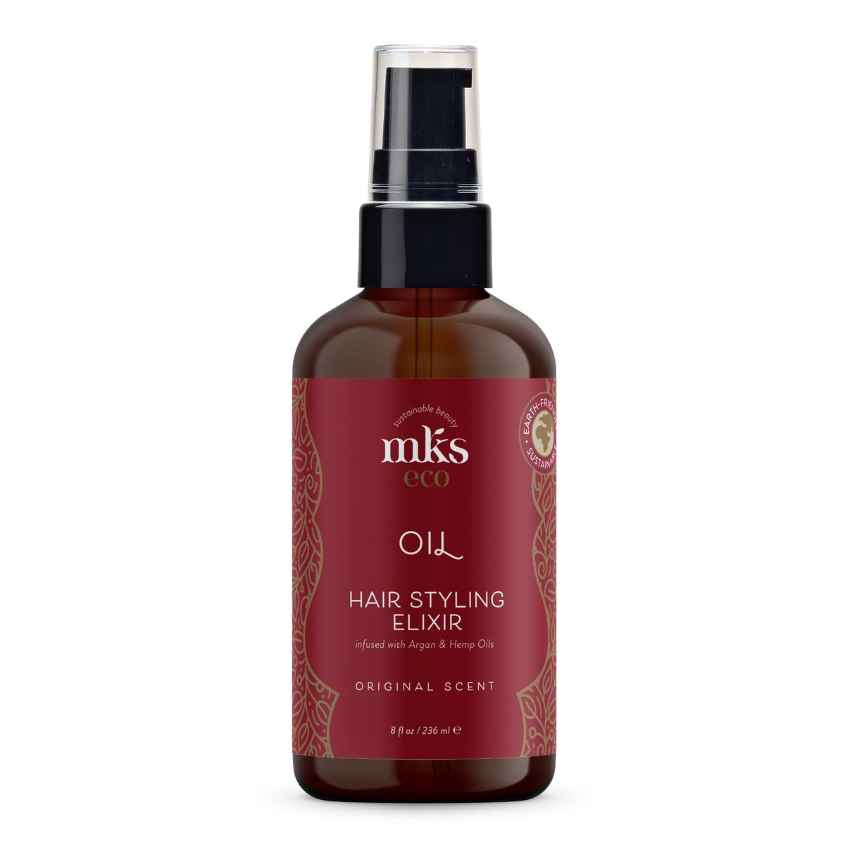 Earthly Body MKS eco Oil 8 fl oz front view