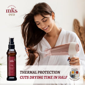 Earthly Body MKS eco Oil packaging display