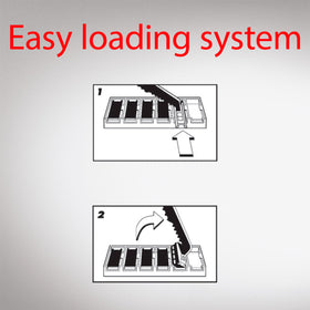 Easy loading system of Gillette TRAC II Plus Razor Blade