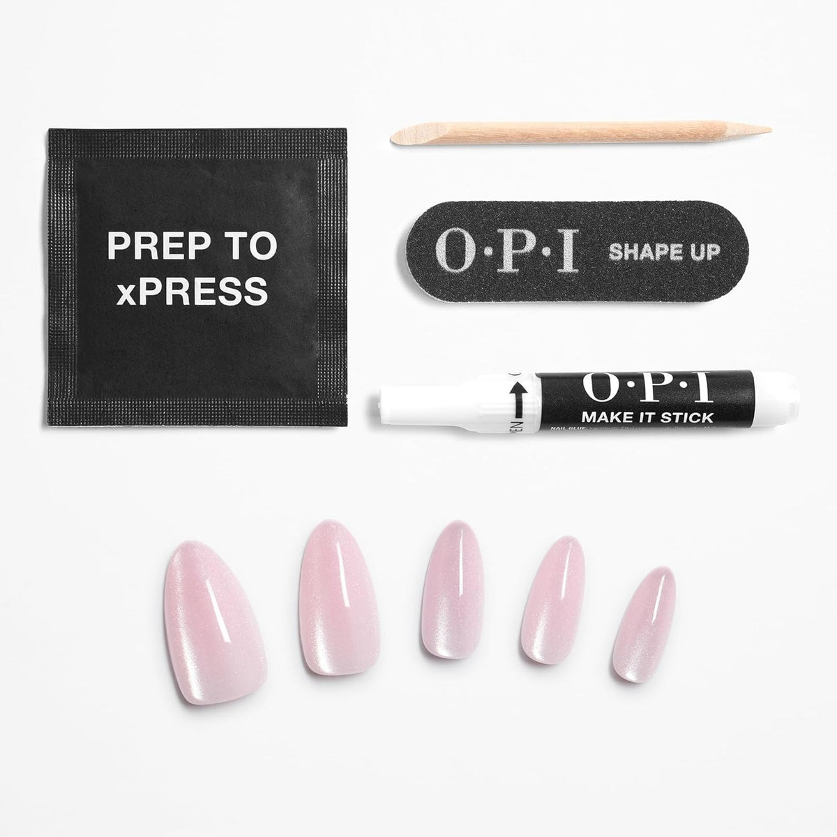 Easy removal process of OPI xPRESS/ON nails with acetone