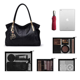 EASYFUN Mesh Pouch in use for travel essentials