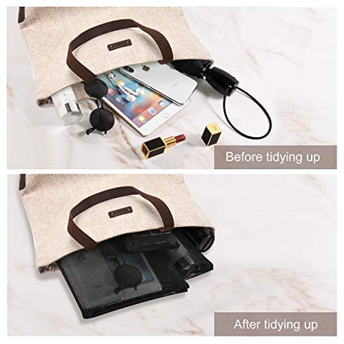 EASYFUN Mesh Pouch Set stacked for storage