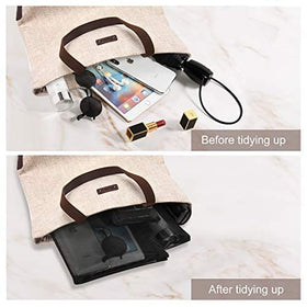 EASYFUN Mesh Pouch Set stacked for storage