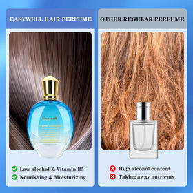 EASYWELL Hair Perfume packaging with oceanic osmanthus scent