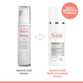 Eau Thermale Avène Retrinal 0.05% Anti-Aging Cream application on skin