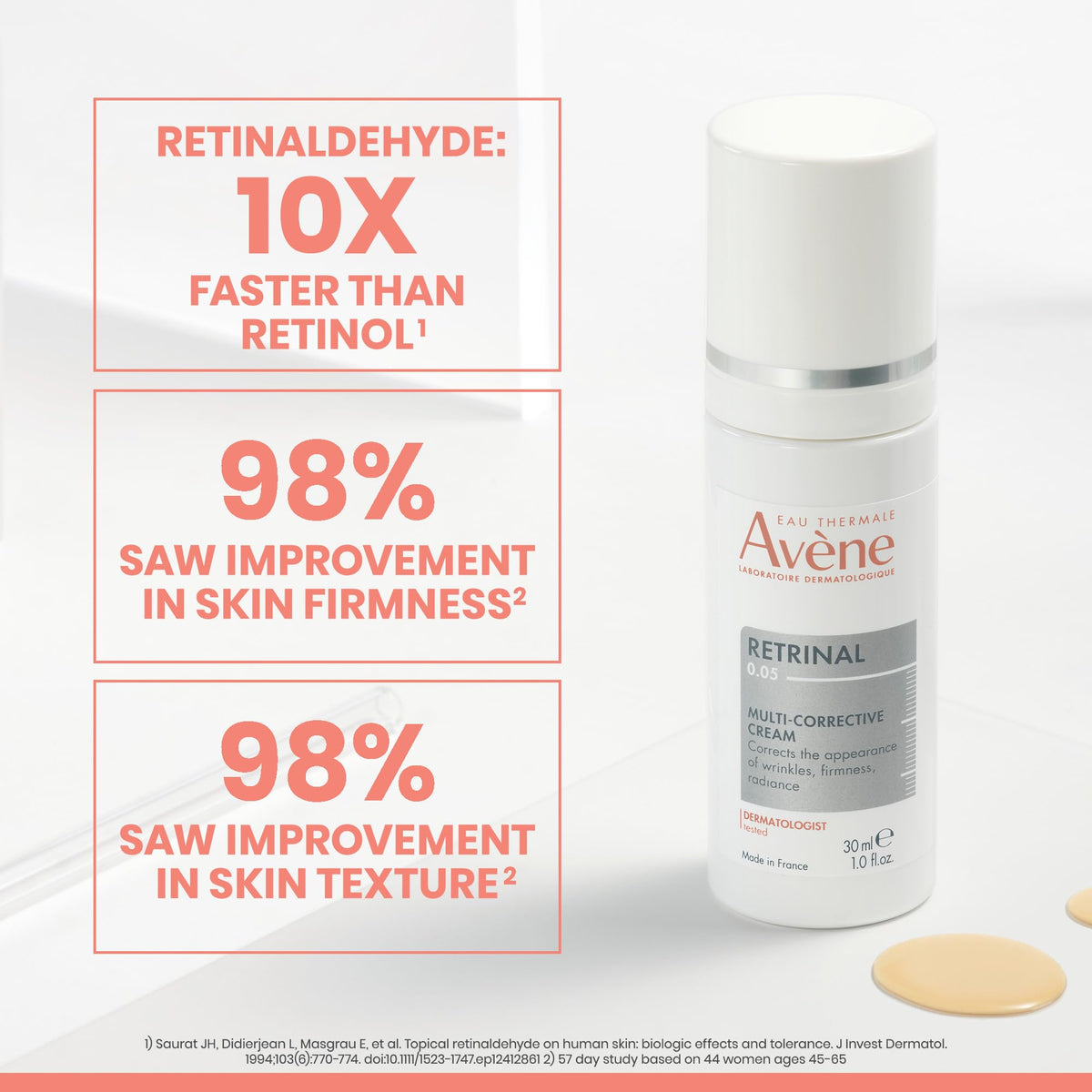 Eau Thermale Avène Retrinal 0.05% Anti-Aging Cream side view