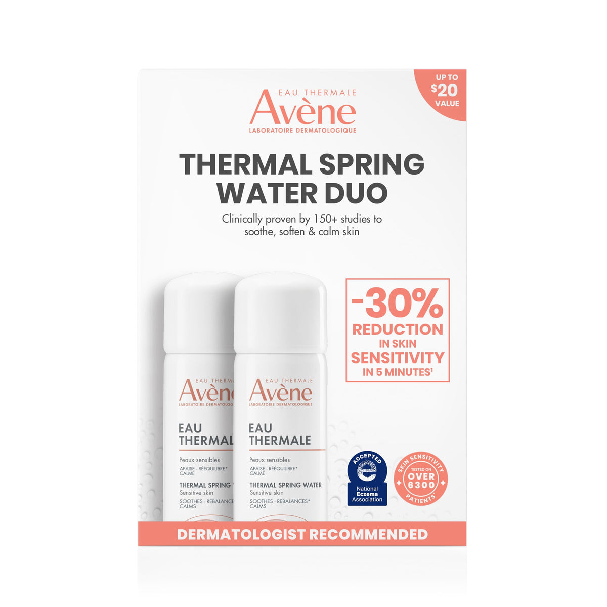 Eau Thermale Avène Thermal Spring Water 181g front view