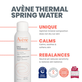 Eau Thermale Avène Thermal Spring Water 5 oz back view
